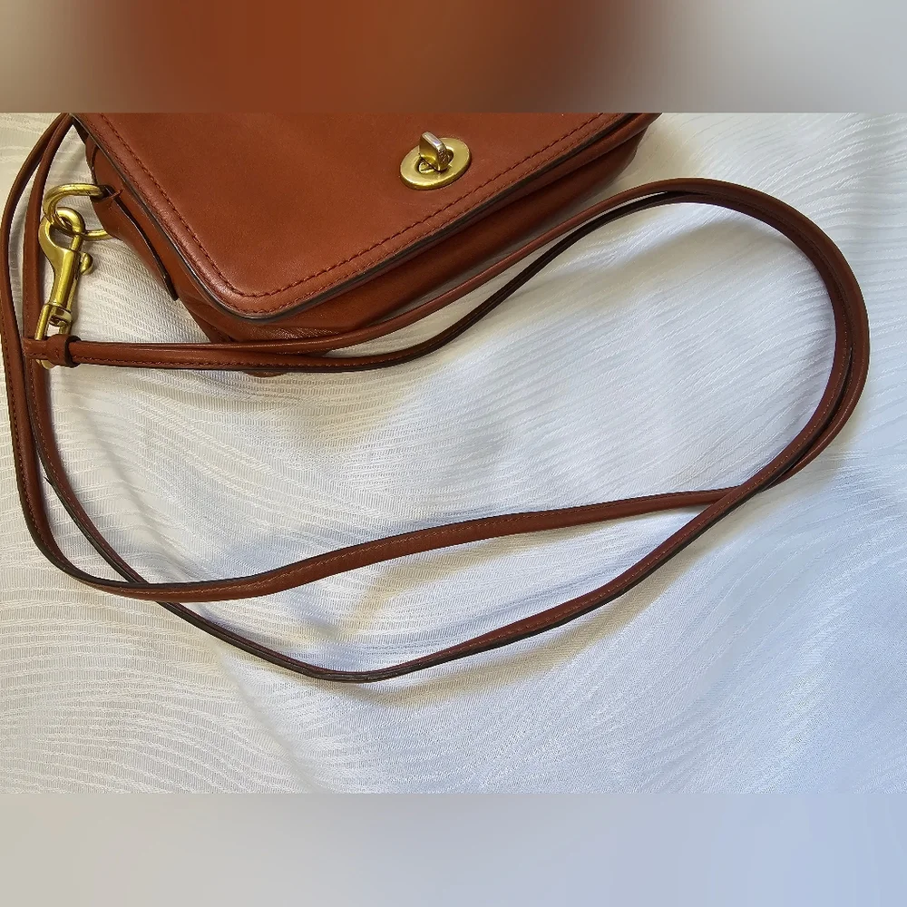 Coach Penny Brown Leather Crossbody Bag 2012 - Picture 5 of 13